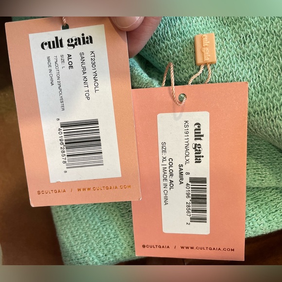 NWT Cult Gaia Sanura Top Large - Picture 9 of 12